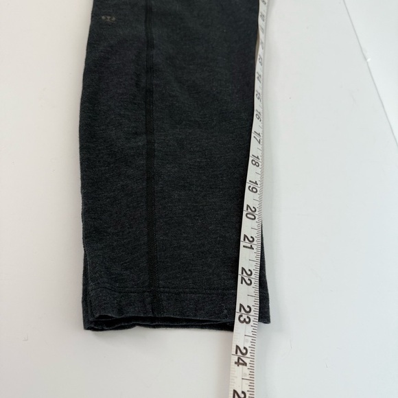 Lululemon Tie One On Pants Leggings Tie Wrap Front Harem Pants Dark Gray Size S - Picture 10 of 12